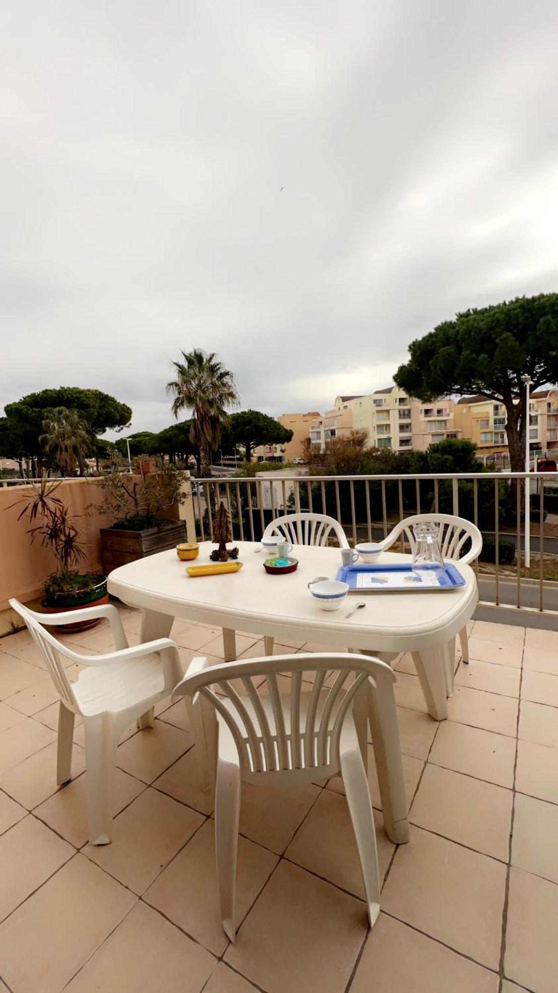 Appartamento La Terrasse De Gruissan Esterno foto